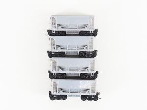 HO Scale Walthers 932-4400 Undecorated Ore Cars 4-Pack