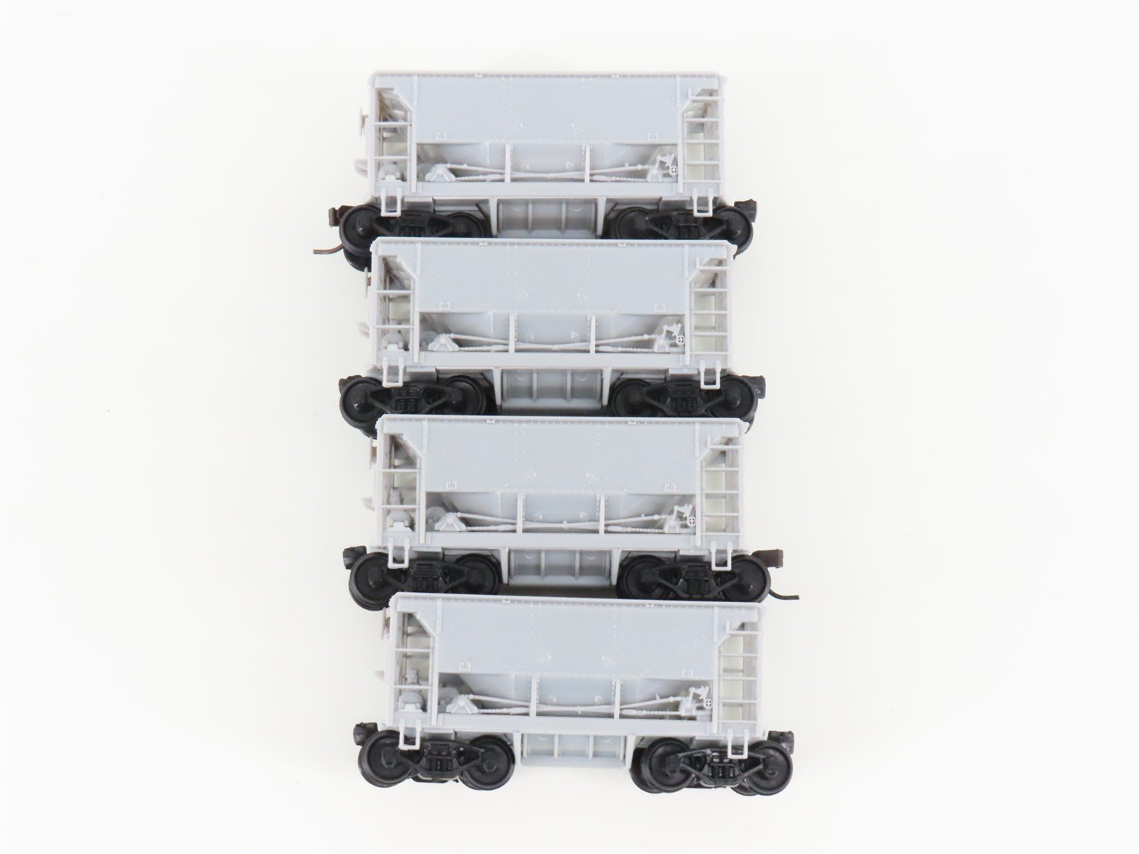 HO Scale Walthers 932-4400 Undecorated Ore Cars 4-Pack