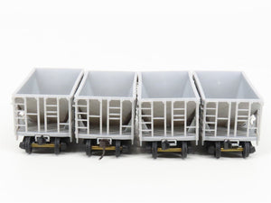 HO Scale Walthers 932-4400 Undecorated Ore Cars 4-Pack