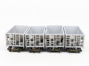 HO Scale Walthers 932-4400 Undecorated Ore Cars 4-Pack