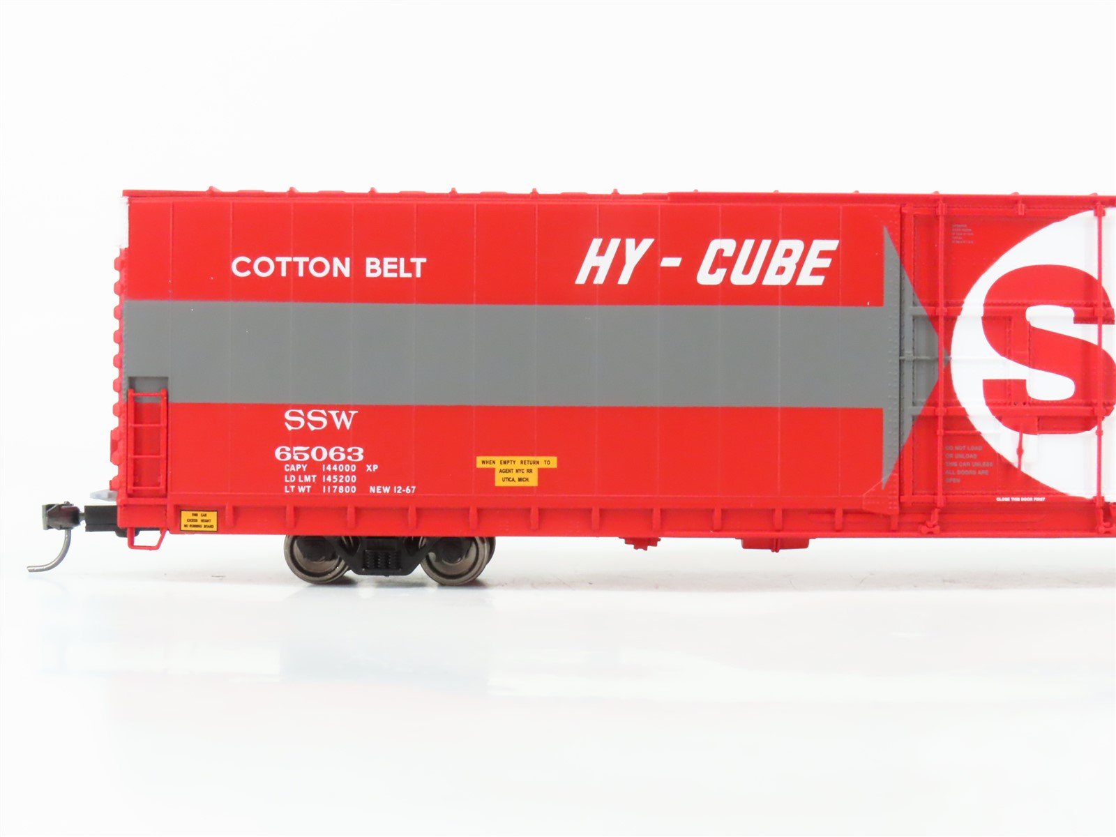 HO Walthers Gold 932-235015 SSW / SP Cotton Belt P-S 86' Hi-Cube Box Cars 2-Pack