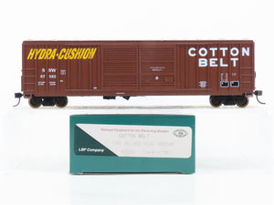 HO Scale LBF 2303 SSW Cotton Belt 50' FMC Welded Side Box Car #67382