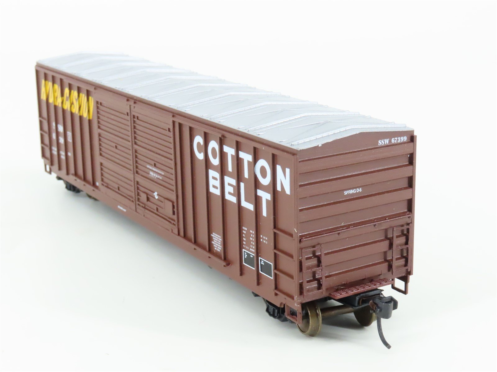 HO Scale LBF 2303 SSW Cotton Belt 50' FMC Welded Side Box Car #67399