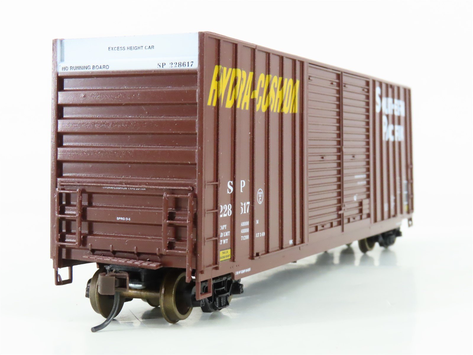 HO Scale LBF 51207 SP Southern Pacific 50' Double Door Hi-Cube Box Car #228617