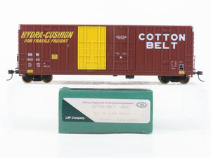 HO Scale LBF 1395 SSW Cotton Belt 50' Double Plug Door Hi-Cube Box Car #61545