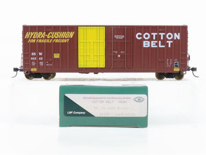 HO Scale LBF 1395 SSW Cotton Belt 50' Double Plug Door Hi-Cube Box Car #61542