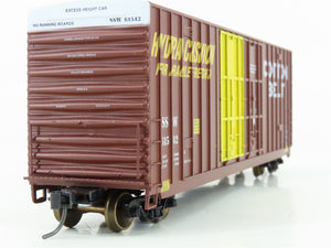 HO Scale LBF 1395 SSW Cotton Belt 50' Double Plug Door Hi-Cube Box Car #61542