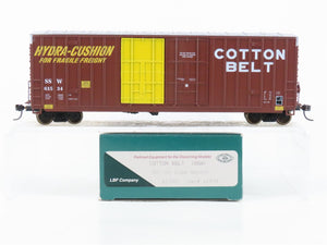 HO Scale LBF 1395 SSW Cotton Belt 50' Double Plug Door Hi-Cube Box Car #61534