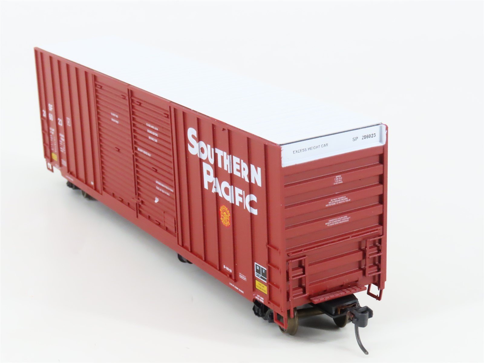 HO Scale LBF 1335 SP Southern Pacific 50' Double Door Hi-Cube Box Car #286023