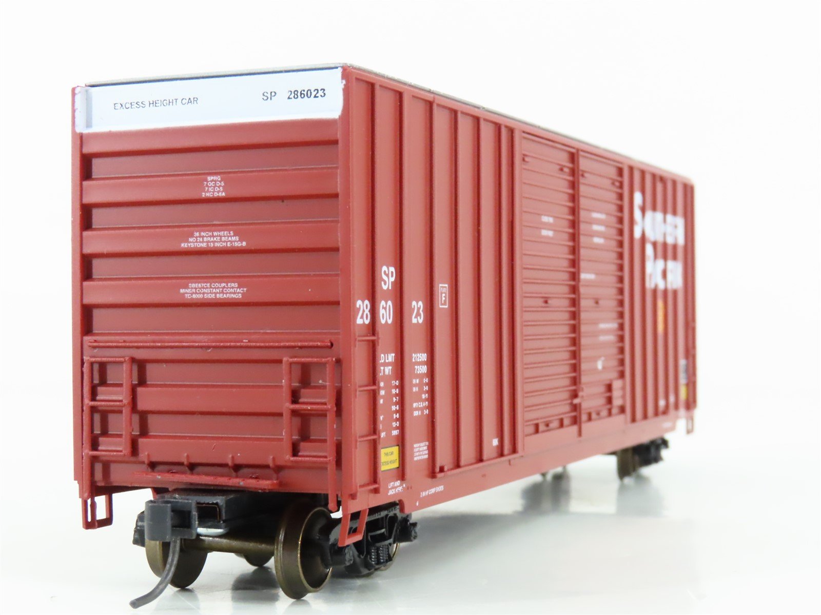 HO Scale LBF 1335 SP Southern Pacific 50' Double Door Hi-Cube Box Car #286023