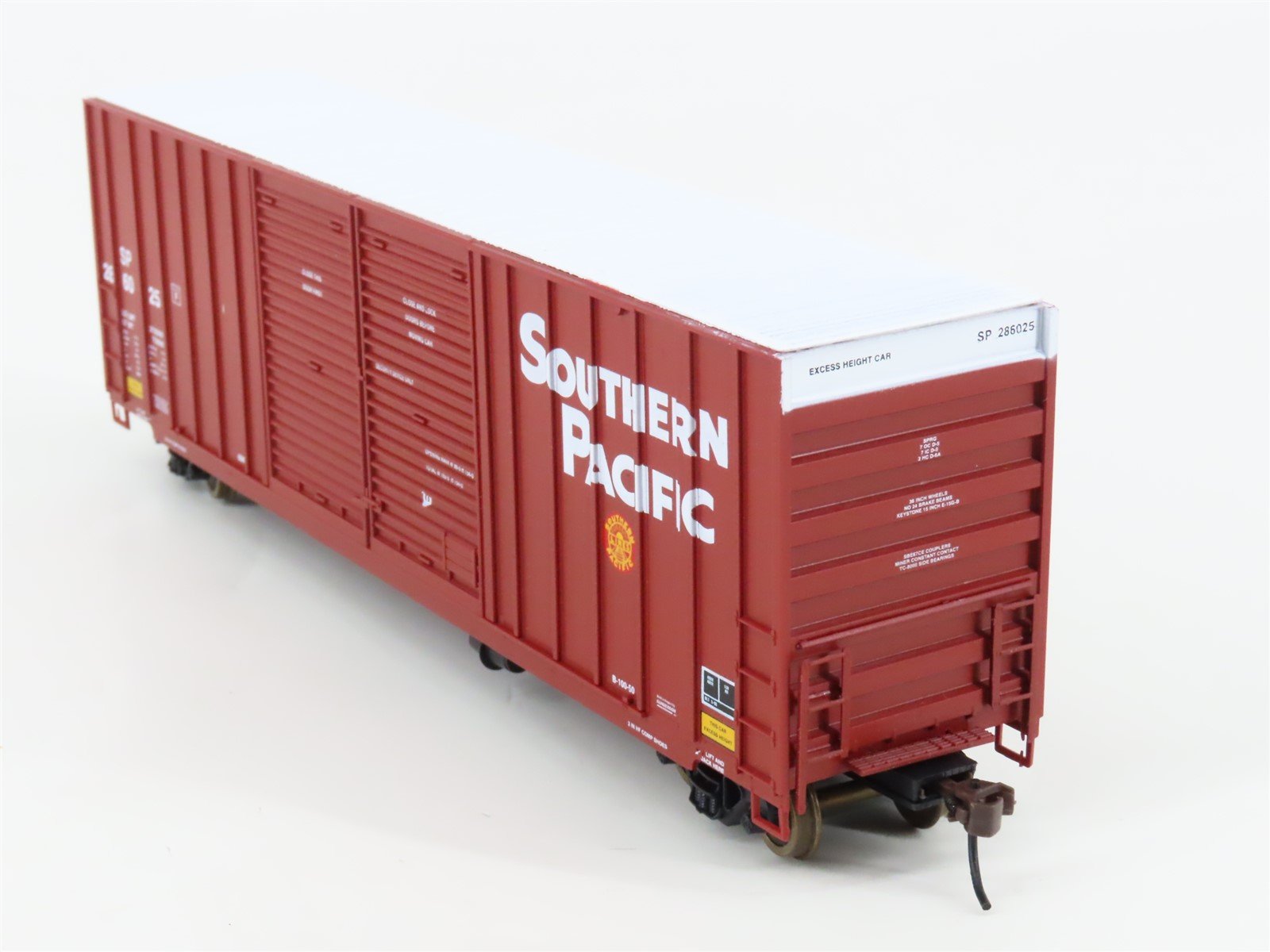 HO Scale LBF 51205 SP Southern Pacific 50' Double Door Hi-Cube Box Car #286025