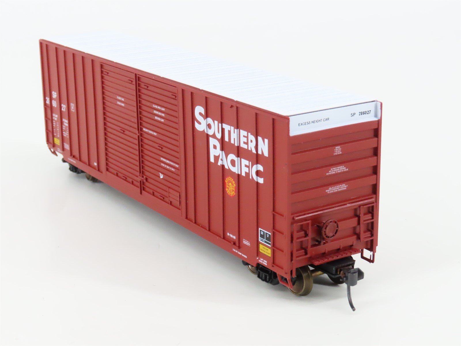 HO Scale LBF 1335 SP Southern Pacific 50' Double Door Hi-Cube Box Car #286027