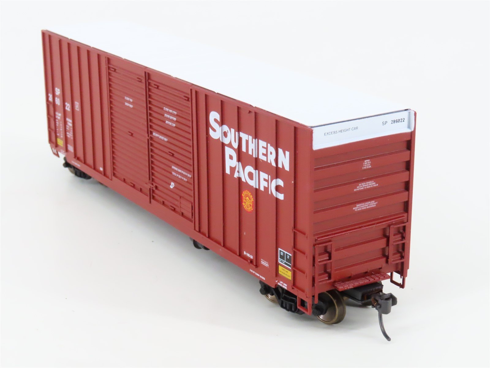 HO Scale LBF 1335 SP Southern Pacific 50' Double Door Hi-Cube Box Car #286022