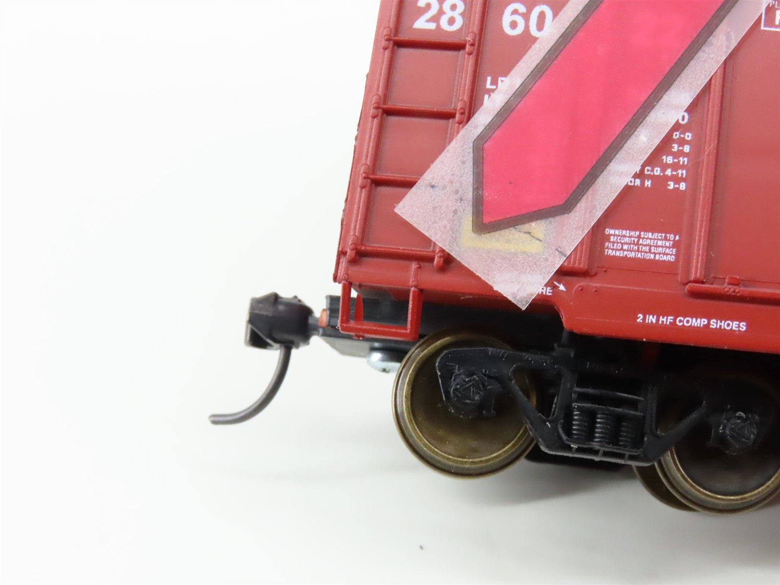 HO Scale LBF 1335 SP Southern Pacific 50' Double Door Hi-Cube Box Car #286022