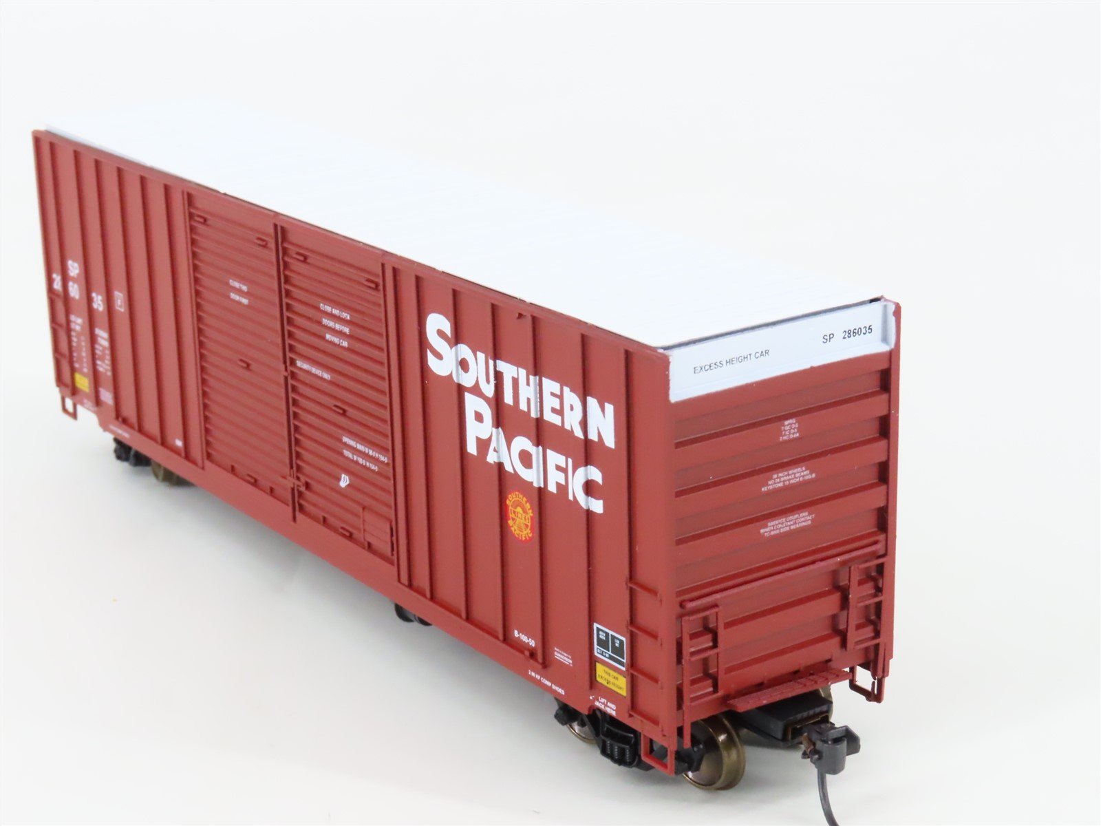 HO Scale LBF 1335 SP Southern Pacific 50' Double Door Hi-Cube Box Car #286035