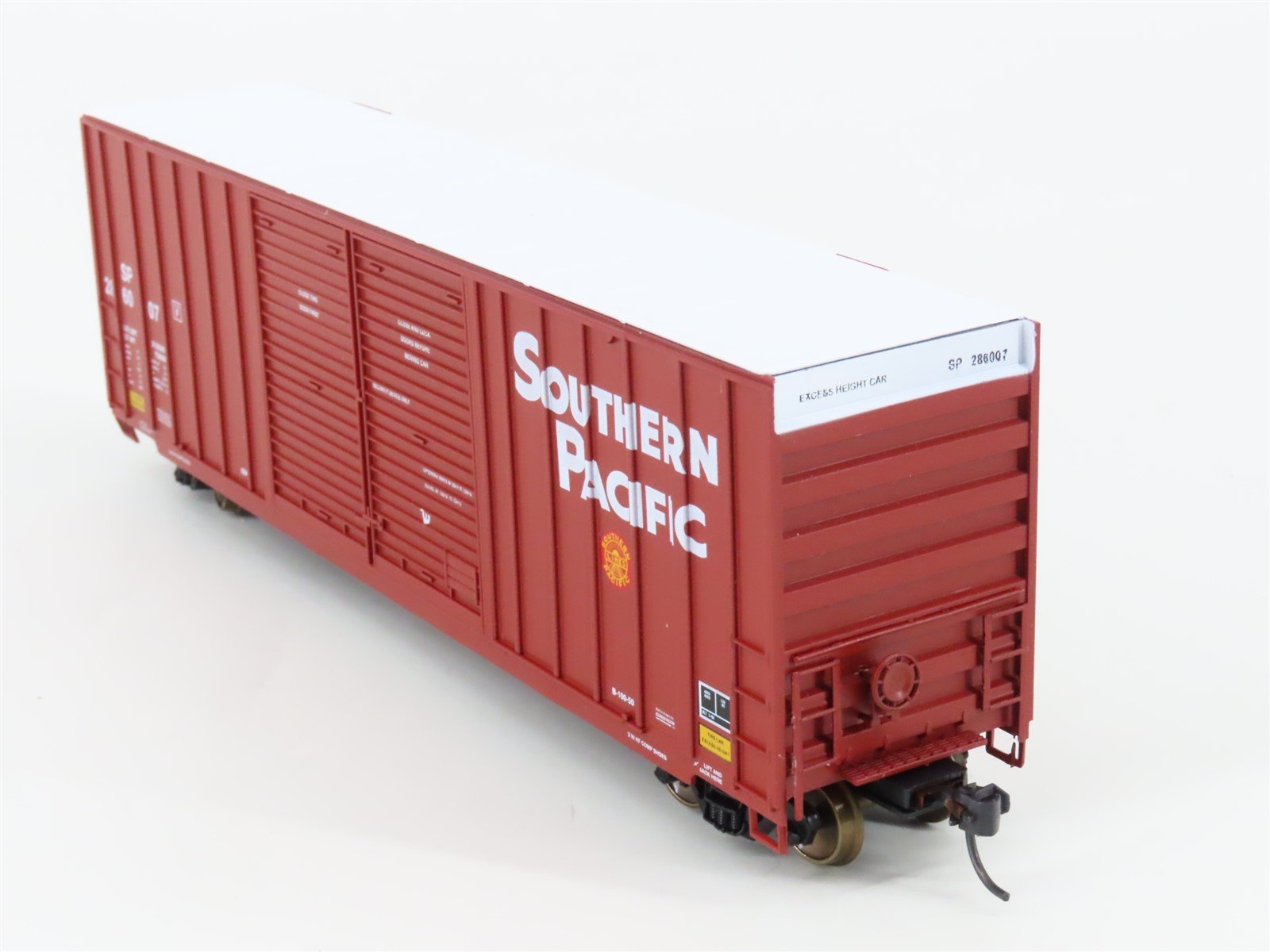 HO Scale LBF 1335 SP Southern Pacific 50' Double Door Hi-Cube Box Car #286007