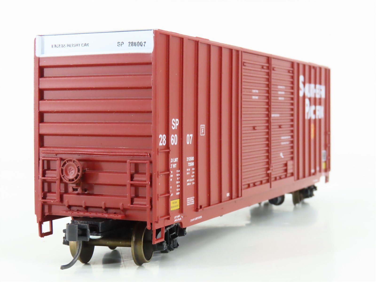 HO Scale LBF 1335 SP Southern Pacific 50' Double Door Hi-Cube Box Car #286007