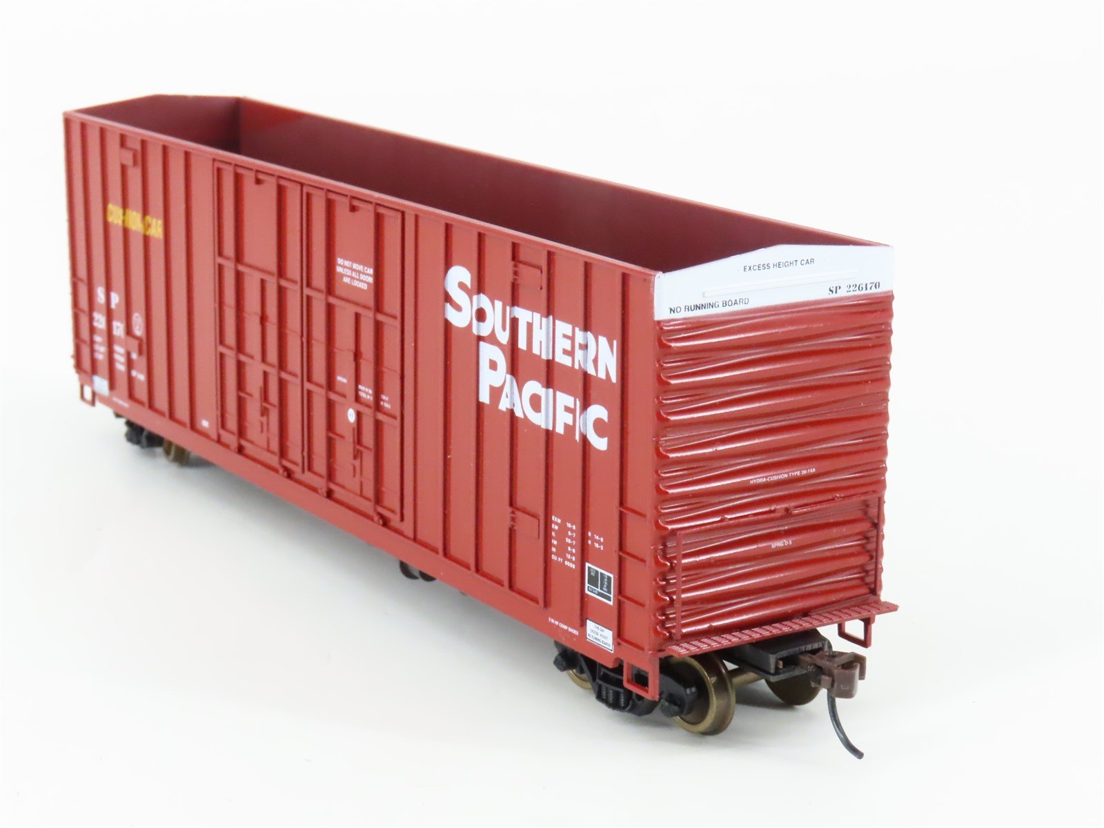 HO LBF 51508 SP Southern Pacific 50' Double Plug Door Hi-Cube Box Car #226170