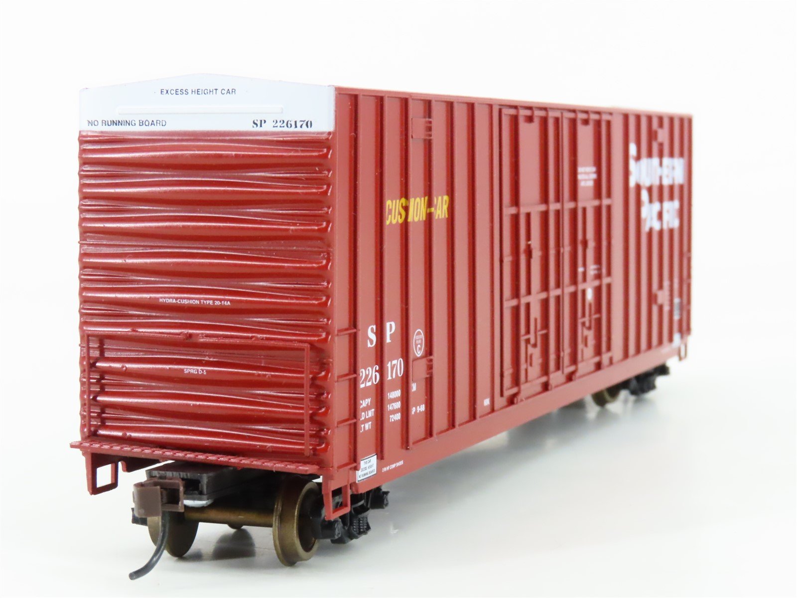 HO LBF 51508 SP Southern Pacific 50' Double Plug Door Hi-Cube Box Car #226170