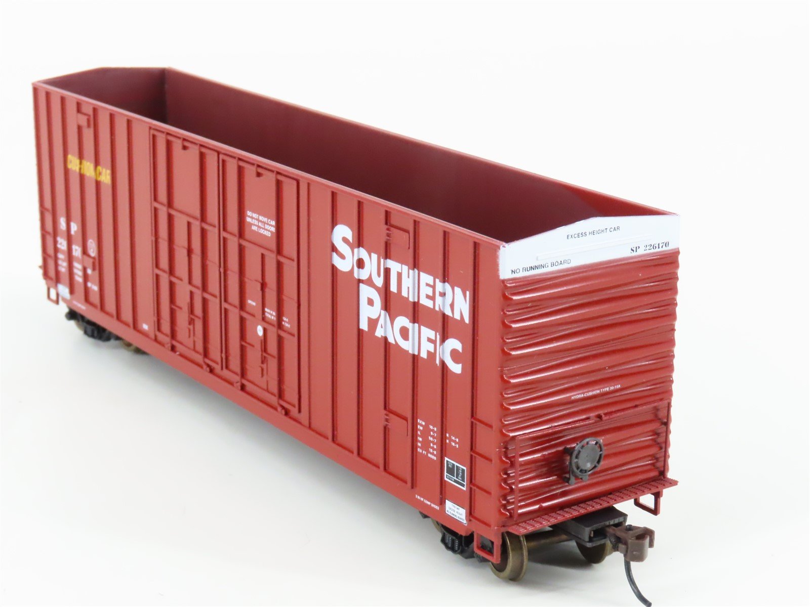 HO LBF 51508 SP Southern Pacific 50' Double Plug Door Hi-Cube Box Car #226170