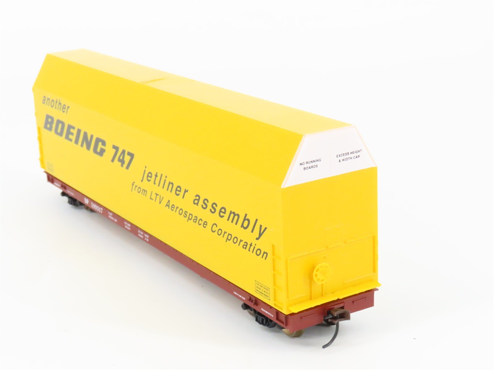 HO Scale LBF 1801-2 SP SP Southern Pacific Boeing Skybox Flat Car #599317