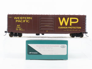 HO Scale LBF 1161 WP Western Pacific 50' PS-1 Single Door Box Car #19801