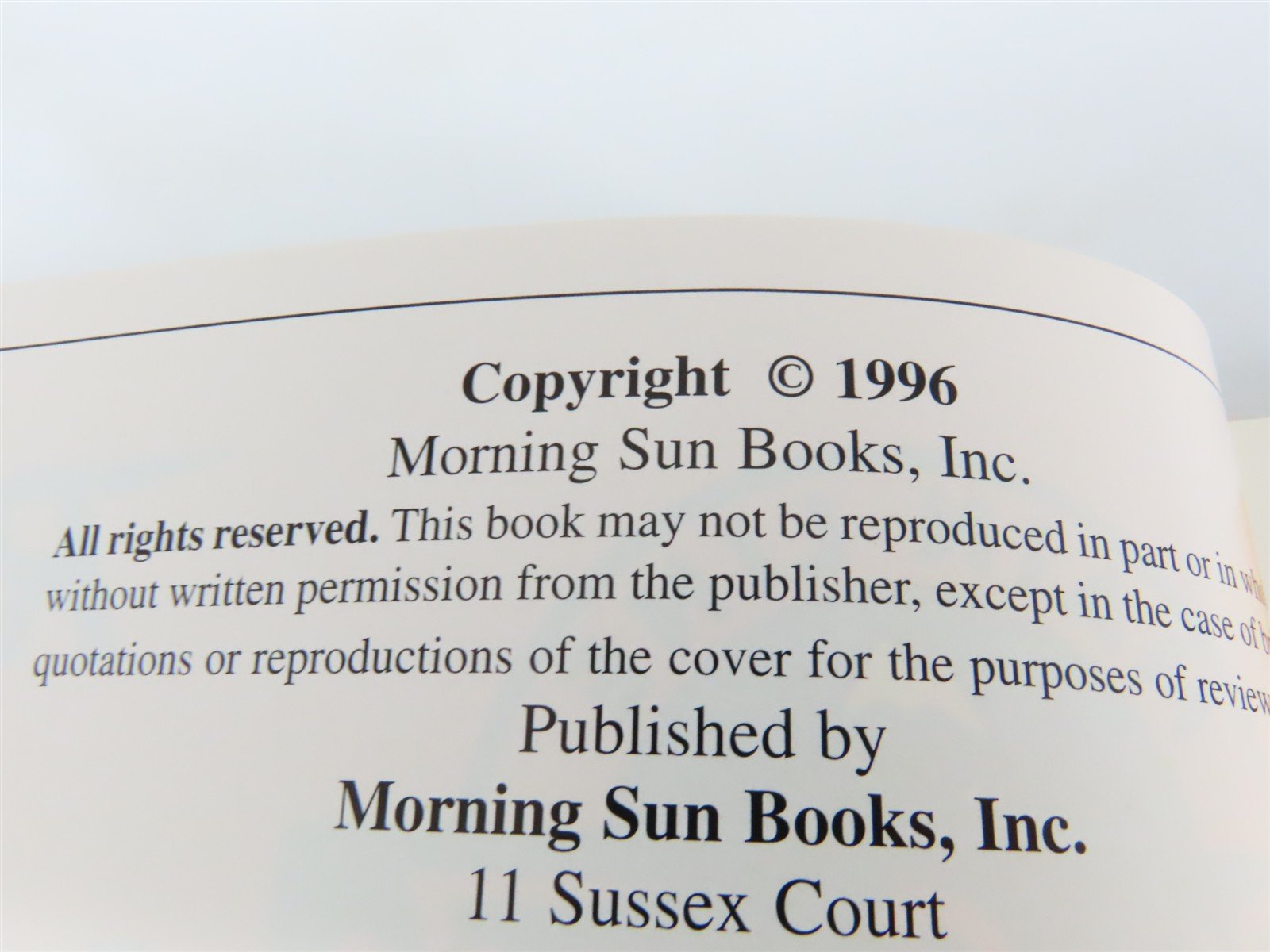 Morning Sun: Rio Grande Color Guide to Freight & Passenger Equipment ©1996