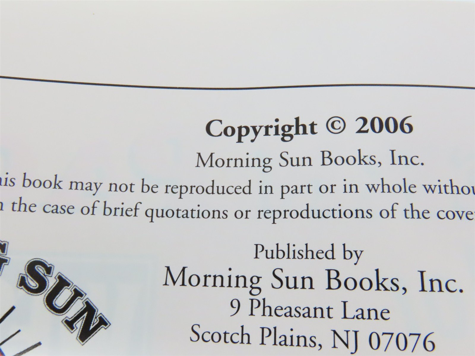 Morning Sun: Western Pacific in Color by Jim Boyd ©2006 HC Book