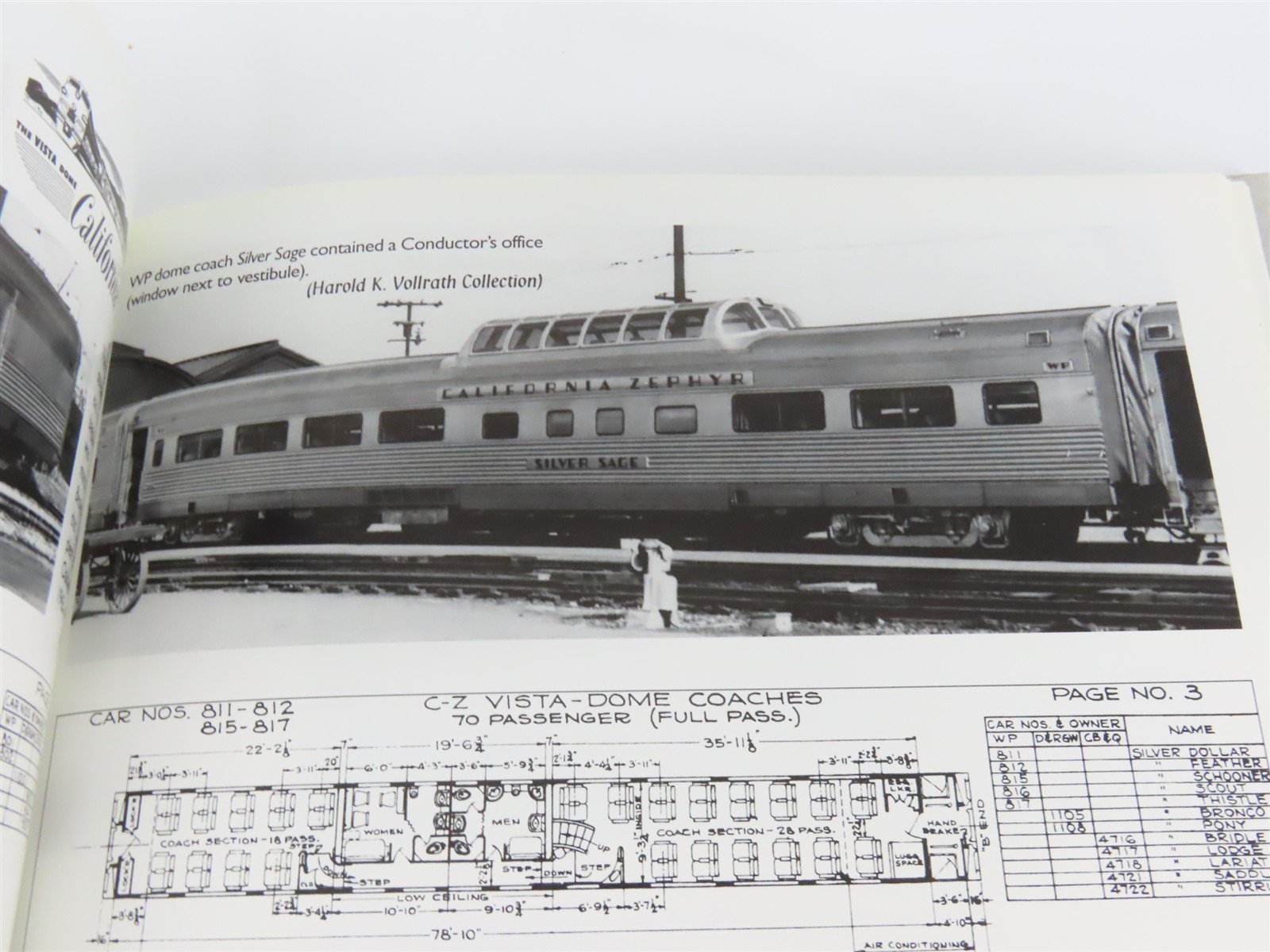 Western Pacific Locomotives & Cars by Patrick C. Dorin ©1998 HC Book