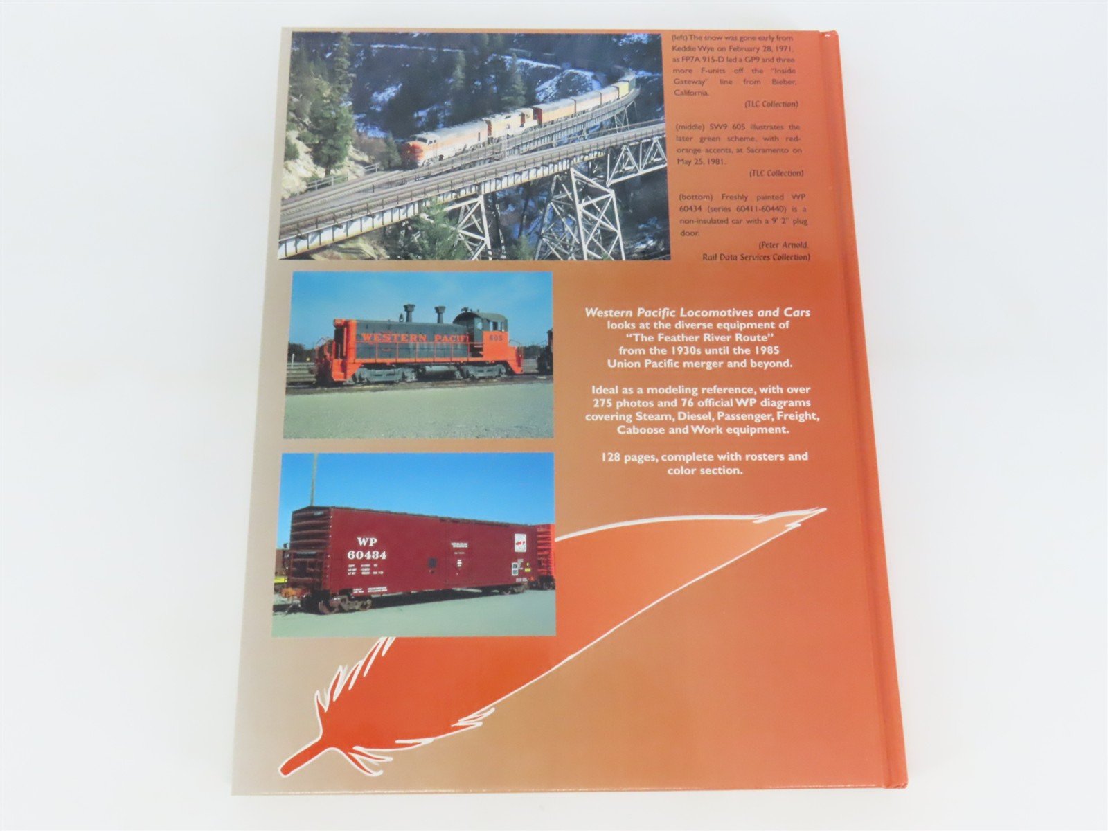 Western Pacific Locomotives & Cars by Patrick C. Dorin ©1998 HC Book