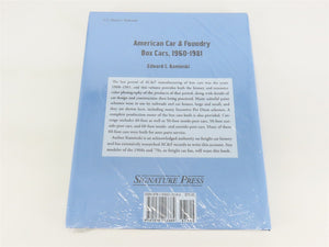 American Car & Foundry Box Cars, 1960-1981 by Edward S. Kaminski ©2015 - SEALED
