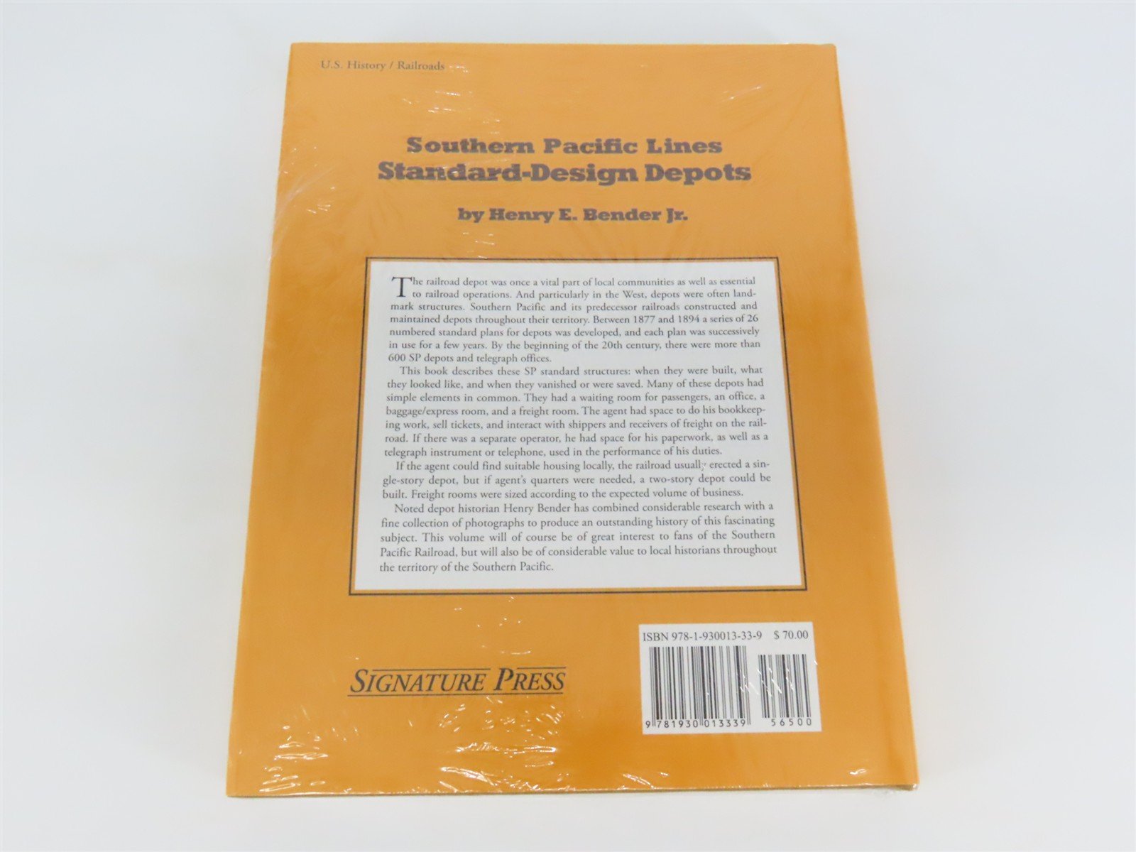 Southern Pacific Lines Standard-Design Depots by Henry E Bender Jr ©2013 SEALED
