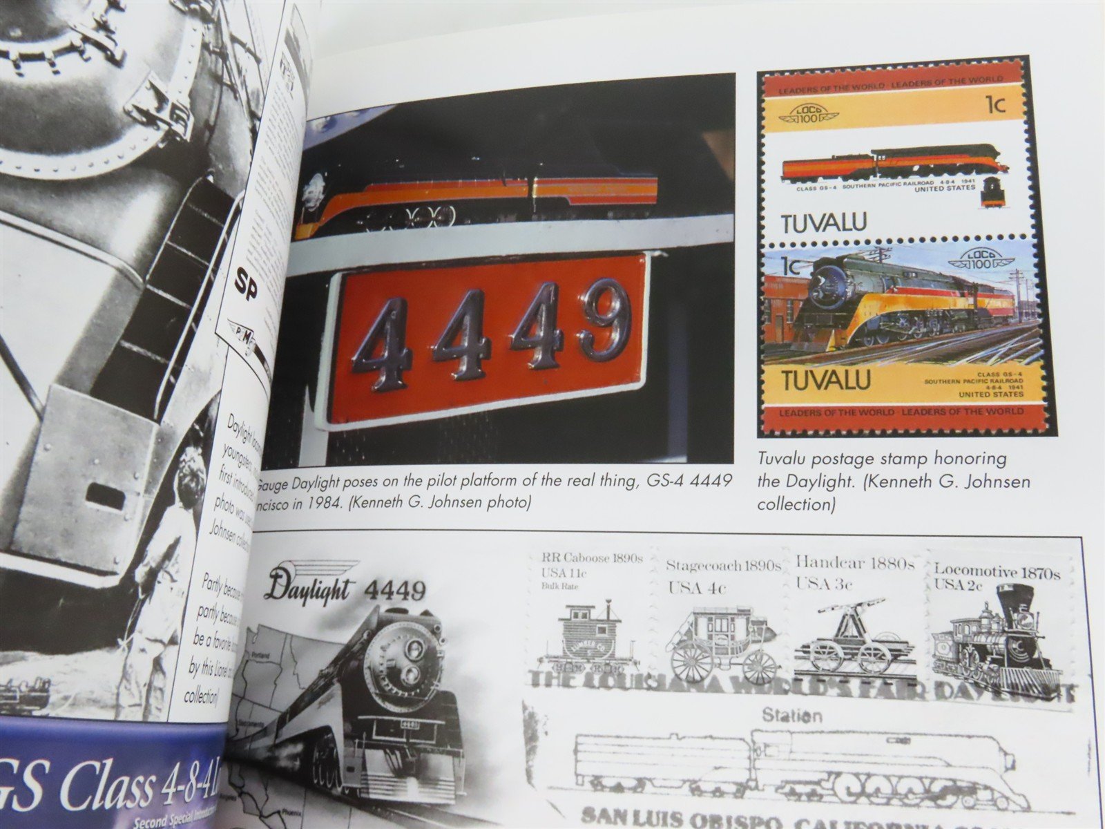 Traintech: Southern Pacific Daylight Steam Locomotives by Johnsen ©2006 SC Book