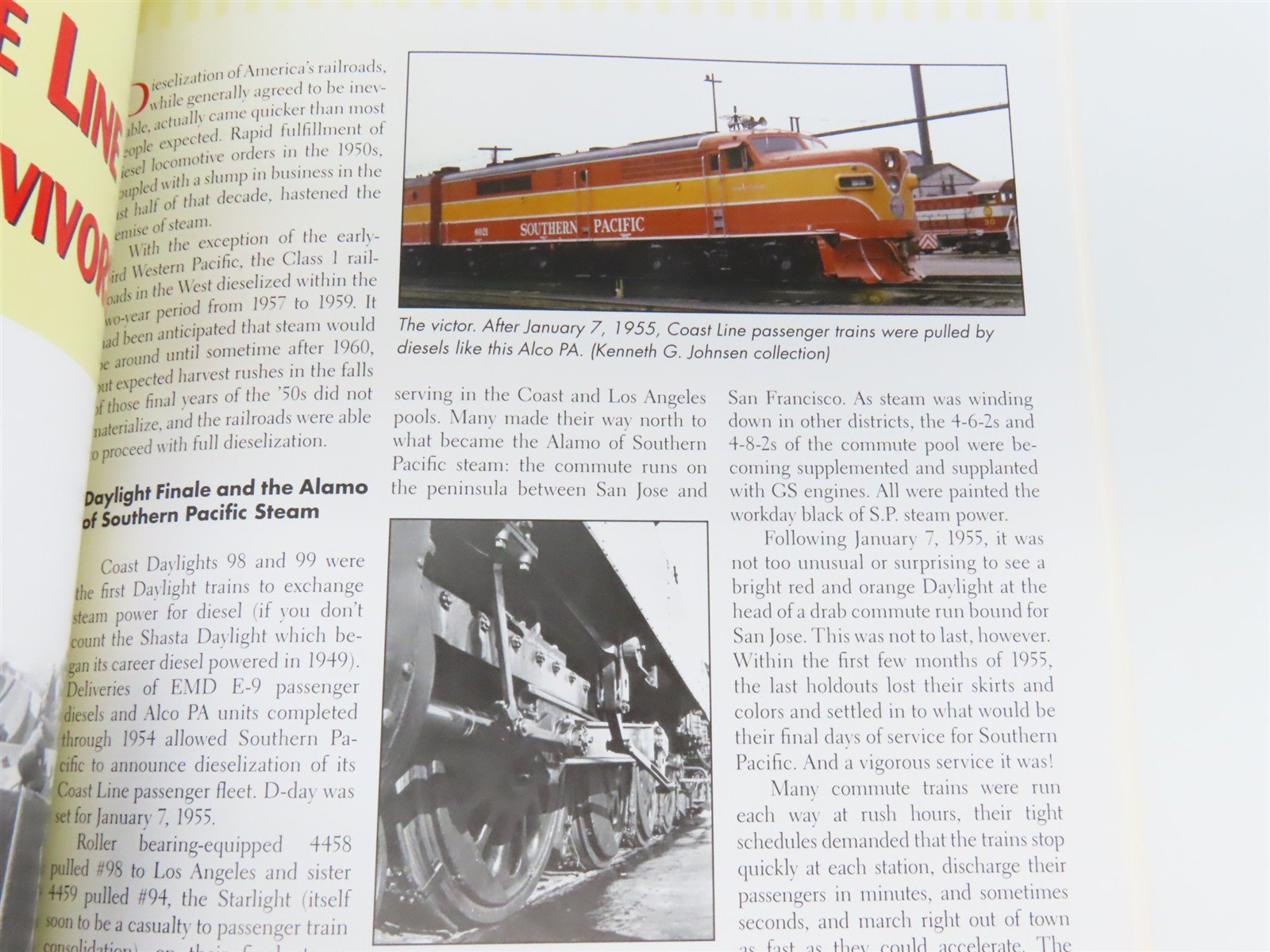 Traintech: Southern Pacific Daylight Steam Locomotives by Johnsen ©2006 SC Book