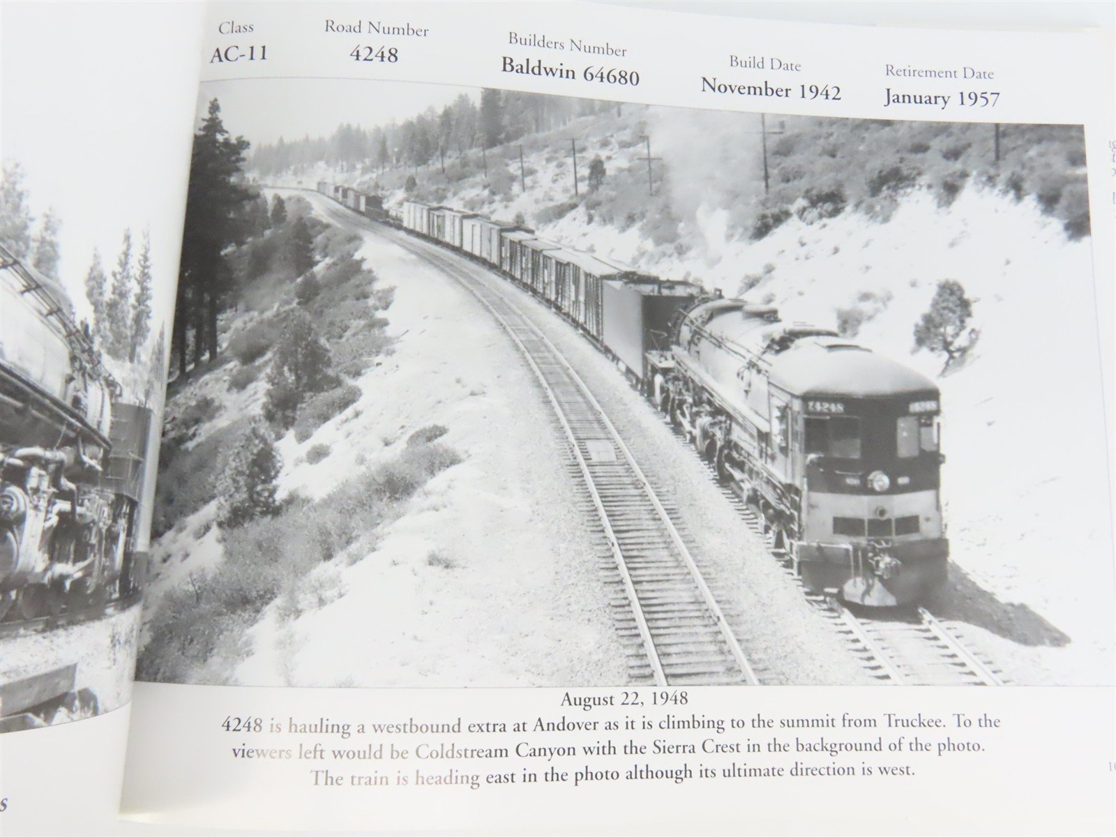 Steam Over Donner by Duncan Still ©2007 HC Book