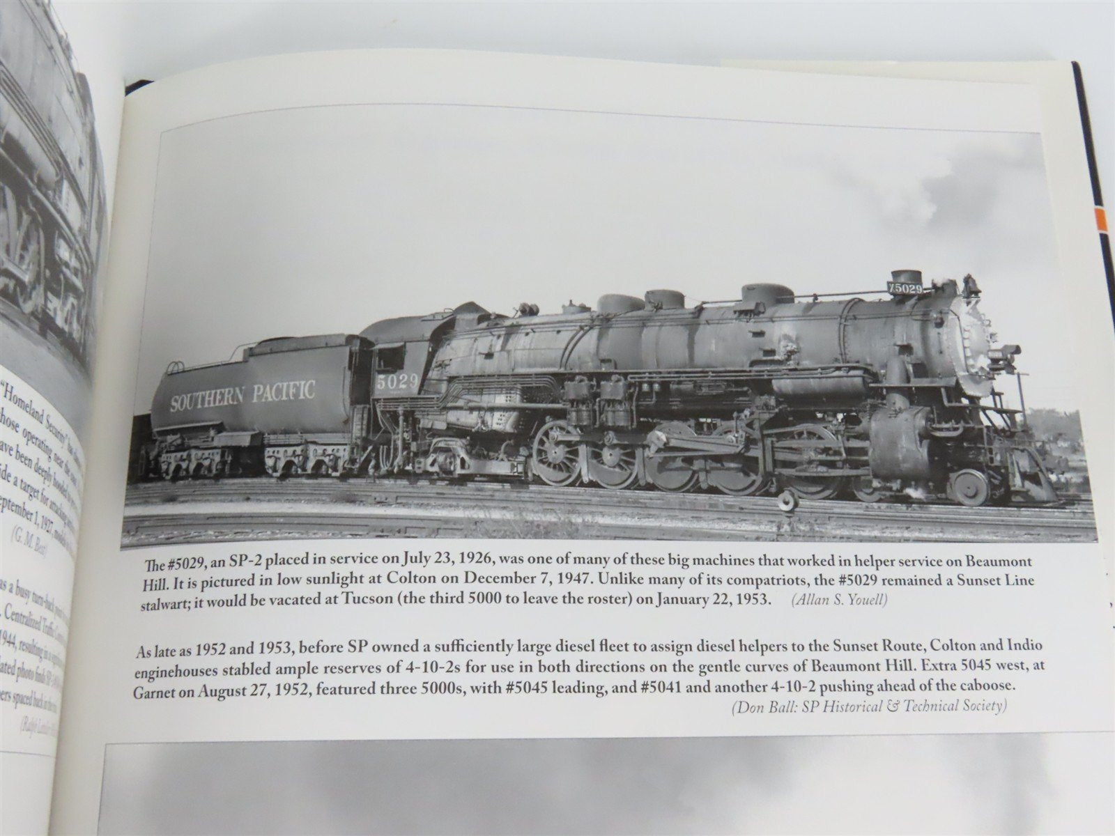Southern Pacific Steam 1940-1957 by Joseph A. Strapac ©2011 HC Book