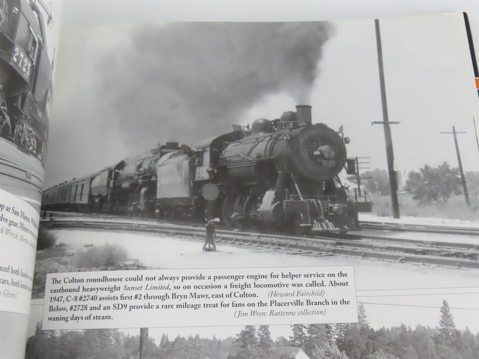 Southern Pacific Steam 1940-1957 by Joseph A. Strapac ©2011 HC Book