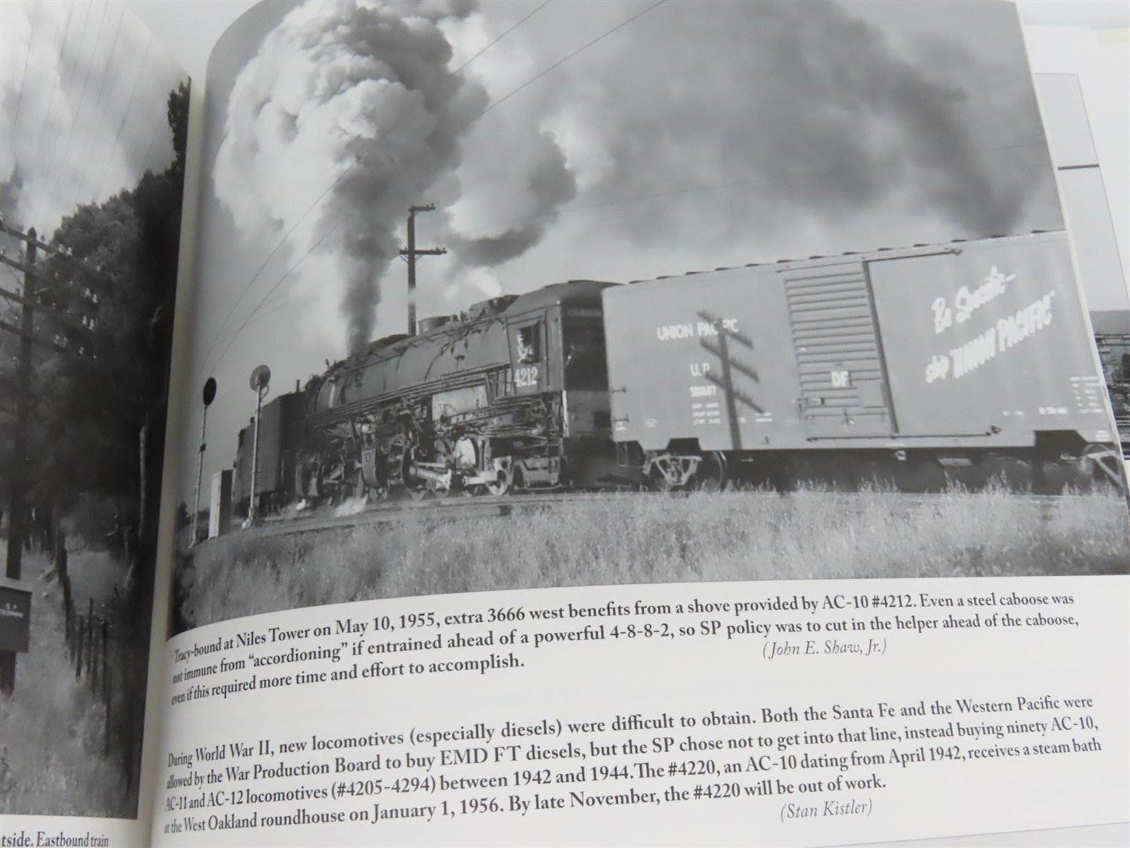 Southern Pacific Steam 1940-1957 by Joseph A. Strapac ©2011 HC Book