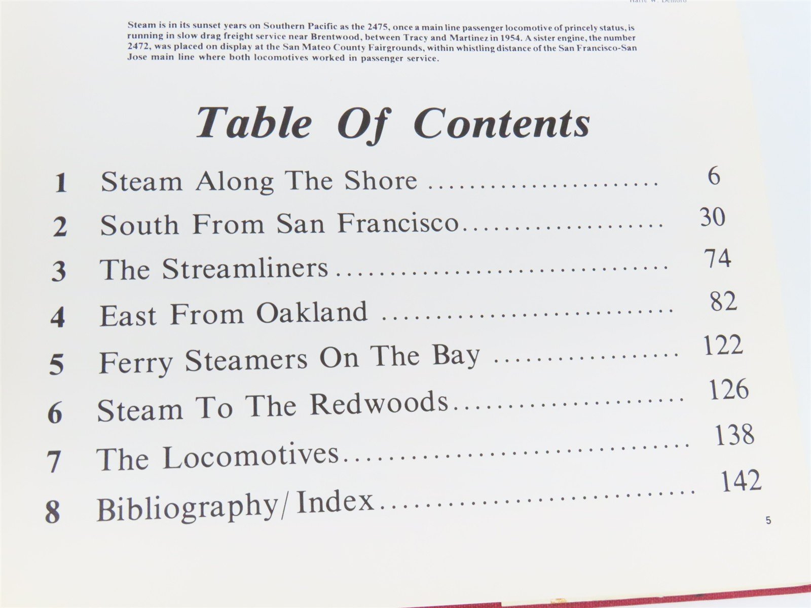 Southern Pacific Bay Area Steam by Harre W. Demoro ©1979 HC Book