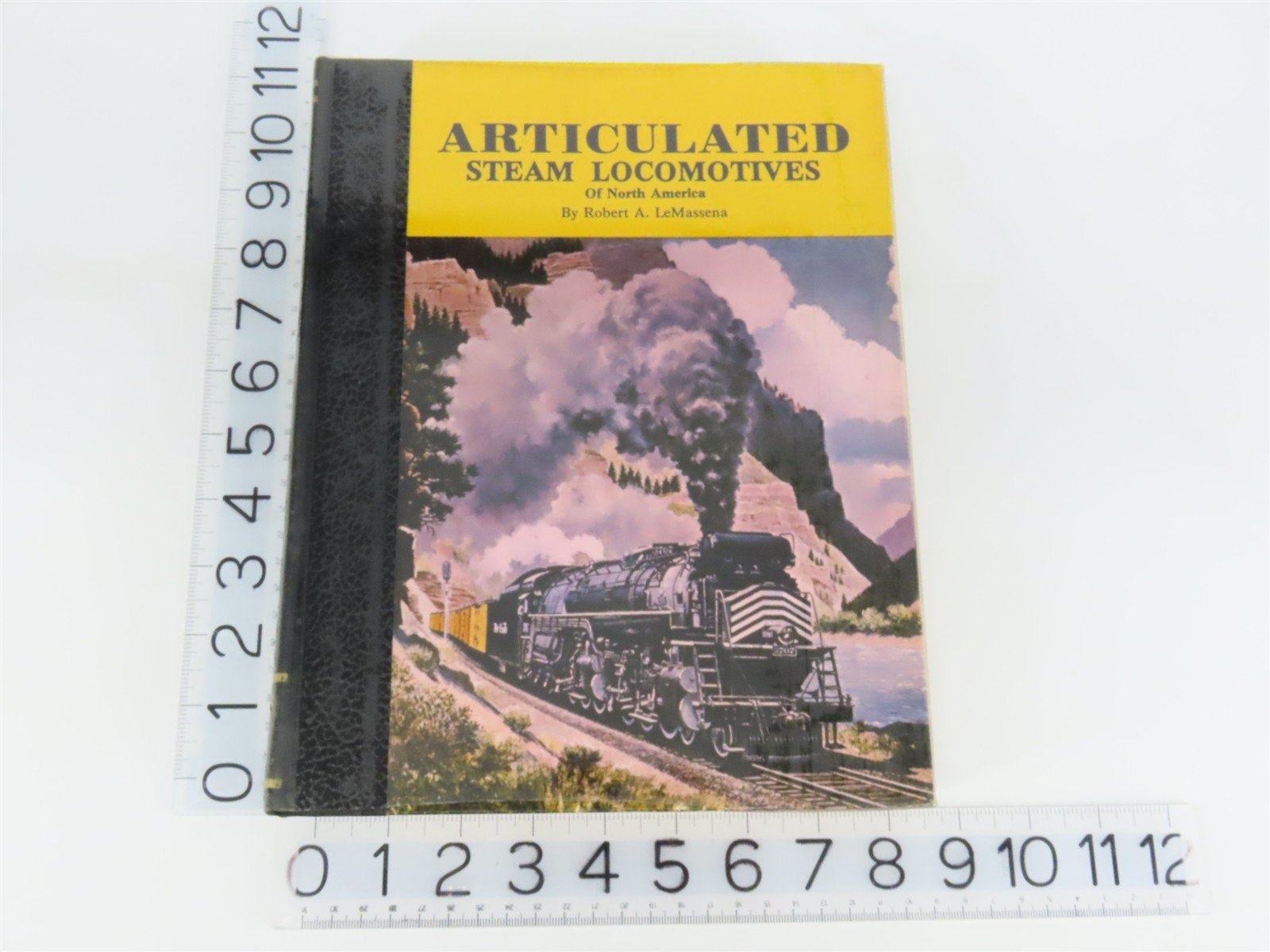Articulated Steam Locomotives of North America by LeMassena ©1979 HC Book SIGNED
