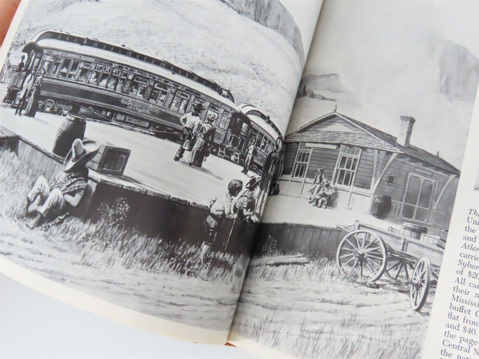 The Central Pacific & The Southern Pacific Railroads by Lucius Beebe ©1963