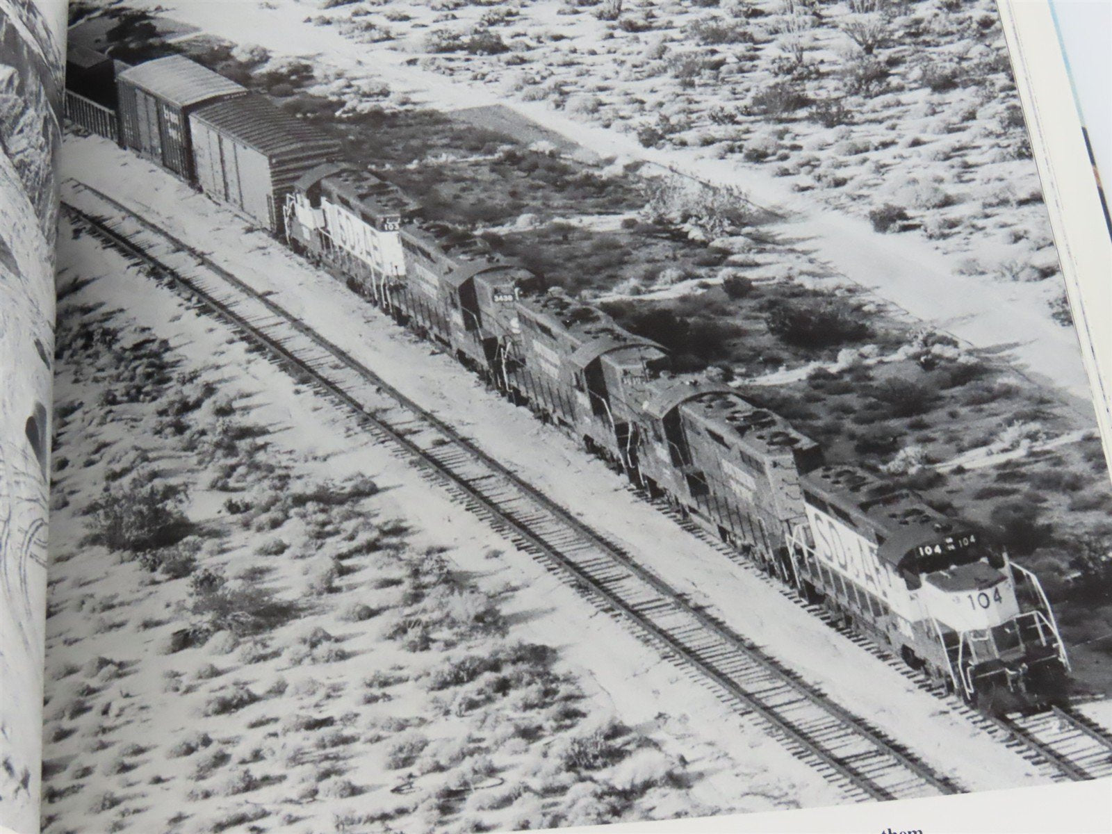 San Diego and Arizona: The Impossible Railroad by Robert M. Hanft ©1984 HC Book