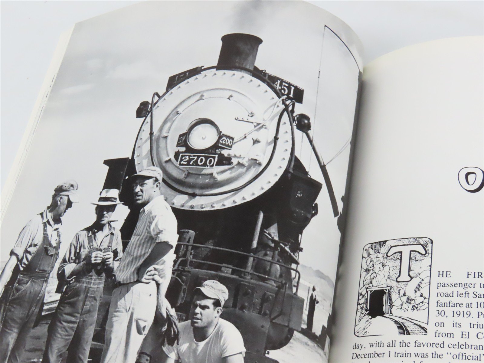 San Diego and Arizona: The Impossible Railroad by Robert M. Hanft ©1984 HC Book