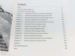 Southern Pacific Lines Standard-Design Depots by Henry E Bender Jr ©2013 HC Book