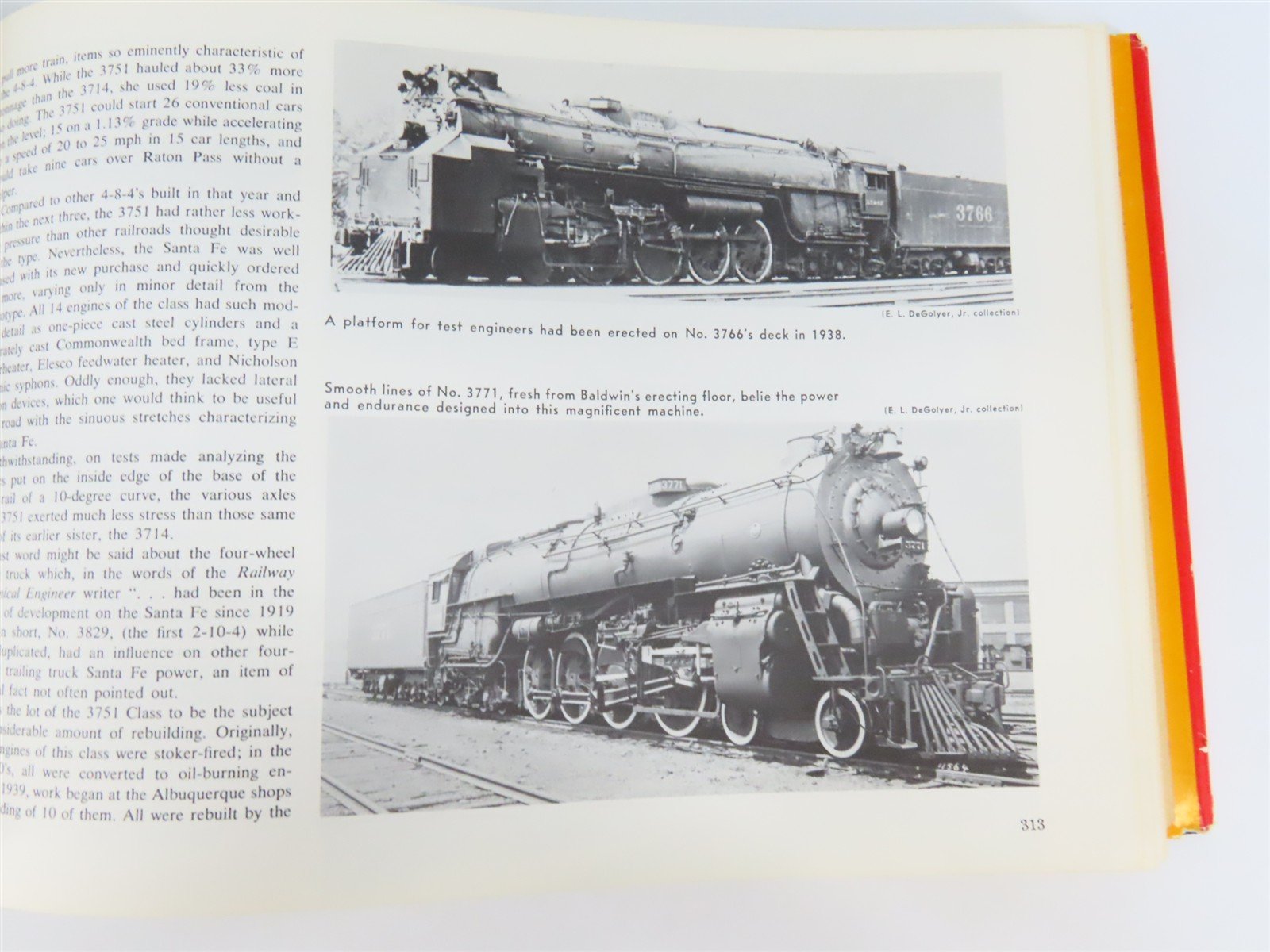 Iron Horses of the Santa Fe Trail by E. D. Worley ©1965 HC Book