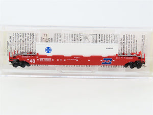 Z Micro-Trains MTL 54000021 BN Burlington Northern 70' Well Car w/ Container