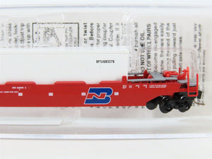 Z Micro-Trains MTL 54000021 BN Burlington Northern 70' Well Car w/ Container