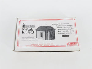 N 1/160 Scale American Model Builders LaserKit #603 Switchman's Shanty - SEALED