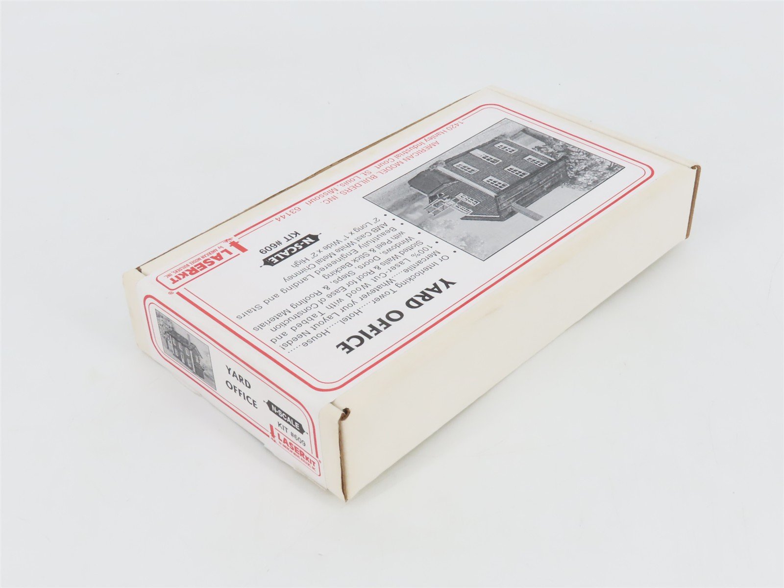 N 1/160 Scale American Model Builders LaserKit #609 Yard Office - SEALED