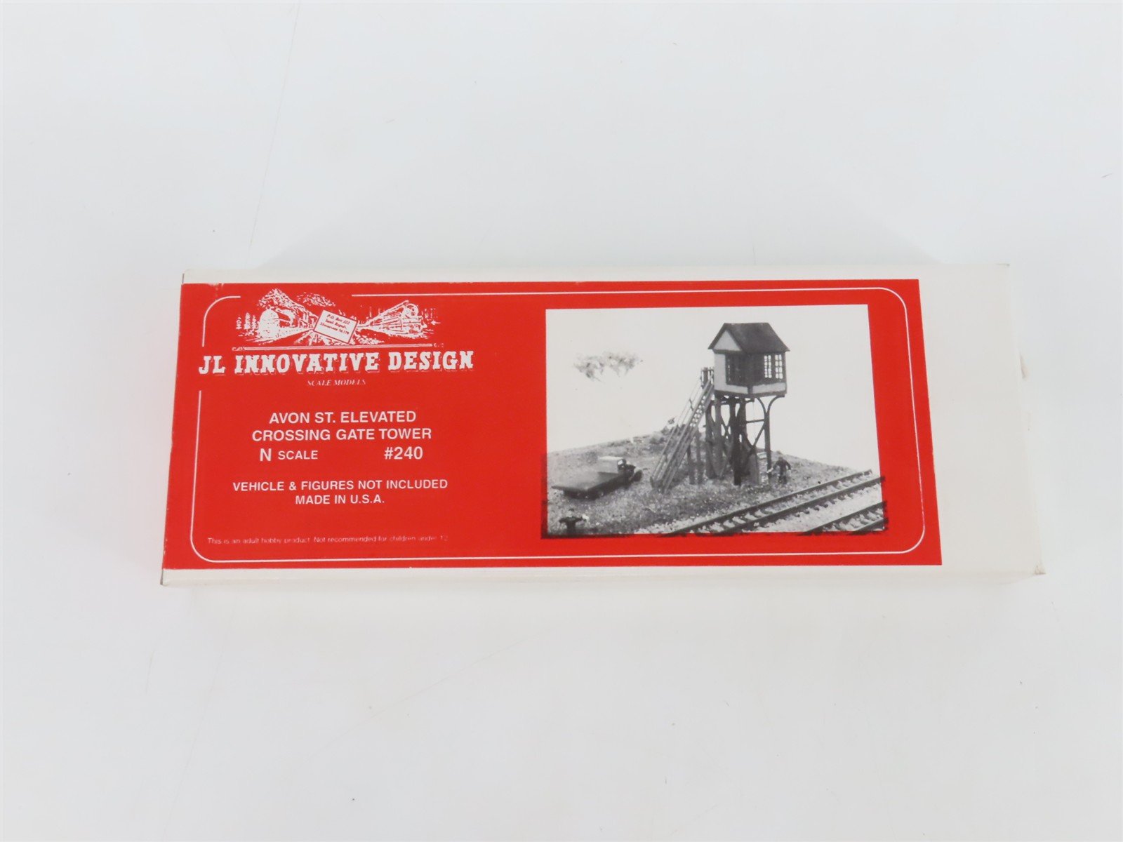 N 1/160 Scale JL Innovative Design Kit 240 Avon St. Elevated Crossing Gate Tower